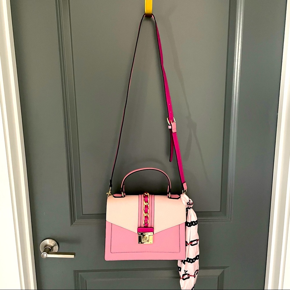 Aldo Multi Pink Top Handle Crossbody Bag